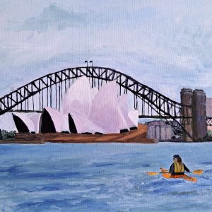 Opera House and Sydney Bridge
